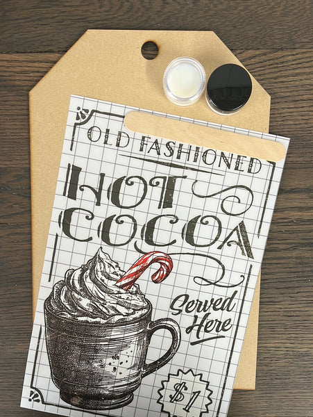 Hot Cocoa Transfer and Tag Kit