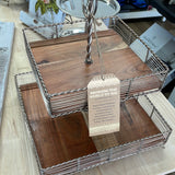 Two Tiered Copper Shelf