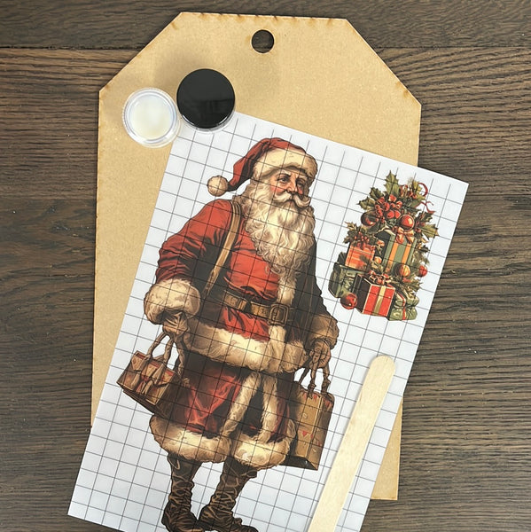 Santa Transfer and Tag Kit