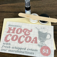 Hot Cocoa Inlay 5.51x7.48  Kit