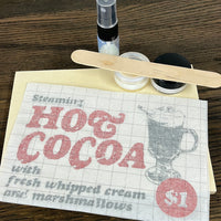 Hot Cocoa Inlay 5.51x7.48  Kit