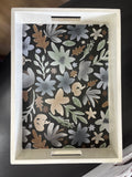 Fall Floral Tray