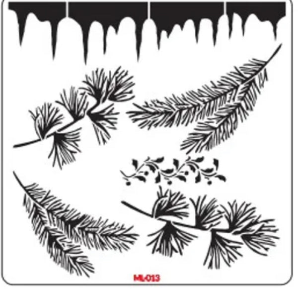 Winter Traditions WS0013 - Mara LaFay Stencil