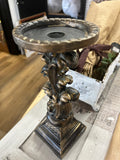 Black and Gold Candle Holder