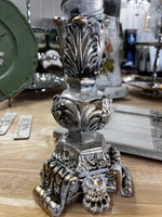 Black Green and Gold Wood Carved Decor