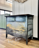 Be Still Hand Painted Antique Chest of Drawers