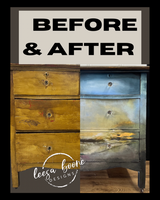 Be Still Hand Painted Antique Chest of Drawers