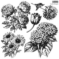GARDEN BOUQUET 12X12 IOD STAMP™