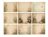 The Gardener's Prayer Collection – Pack 1: Foundations | Vintage Garden Digital Background Papers
