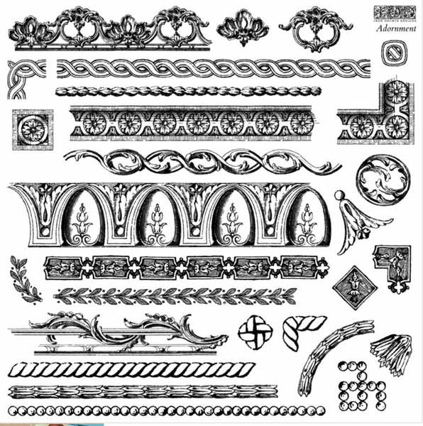 ADORNMENT 12×12 IOD STAMP™