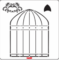 Aviary WS0002 - Mara LaFay Stencil
