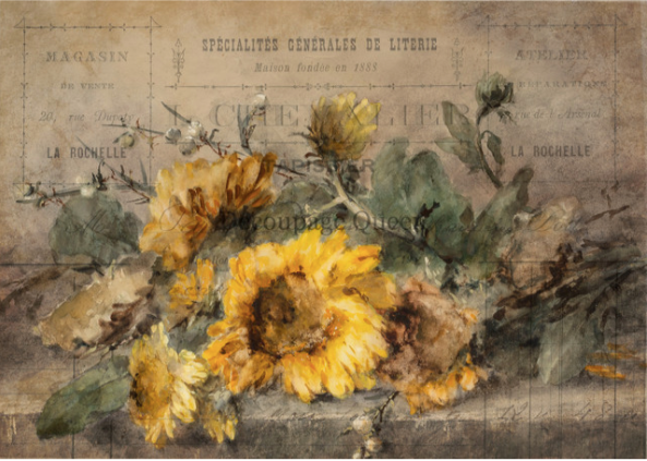 Decoupage Queen Rochelle Rice Paper