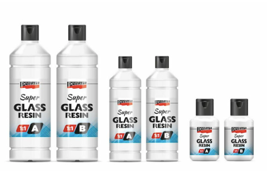 Pentart Super Glass Resin 1:1 set
