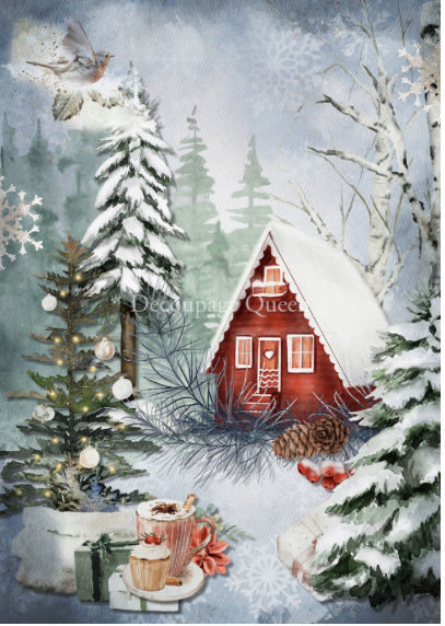 Decoupage Queen Cozy Cottage - A4