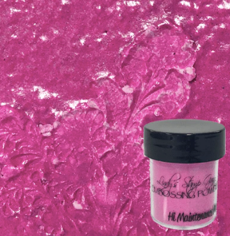 Lindy's Stamp Gang Embossing Powder - Hi Maintenance Magenta