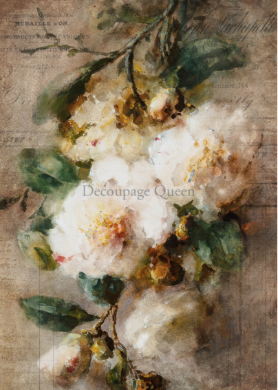 Decoupage Queen Camelia Rice Paper