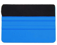 Blue Felt Edge Scraper Squeegee