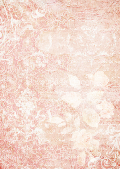 Decoupage Queen Rice Paper - Pink Textures- A4