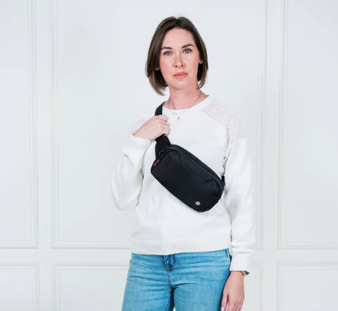 lululemon belt bag concealed carry Kinsey RHEA Tammie Taupe Concealed Carry Belt Bag (KR-2407- TAUP)