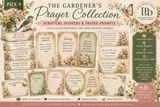 The Gardener's Prayer Collection – Pack 9: Garden Snippets | Digital Paper