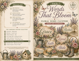 The Gardener's Prayer Collection – Pack 7: Words that Bloom| Digital Paper