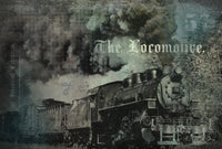 The Locomotive Decoupage Tissue