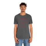 I Heart You Unisex Jersey Short Sleeve Tee