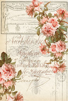Floral Ephemera Decoupage Tissue