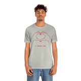 I Heart You Unisex Jersey Short Sleeve Tee