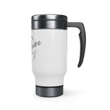 LBD Logo Stainless Steel Travel Mug with Handle, 14oz