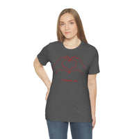 I Heart You Unisex Jersey Short Sleeve Tee