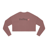 Thrifting Women's Cropped Sweatshirt