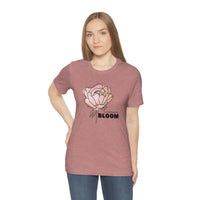 Created to Bloom Unisex Jersey Short Sleeve Tee