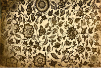 Grungy Floral Decoupage Tissue Paper