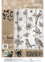 BIRDS & BEES 12×12 IOD STAMP™