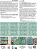 Morocco Inlay 8 Sheet - 12x16 Pad
