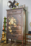 Abundance - Stone Finish Cabinet