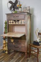 Abundance - Stone Finish Cabinet
