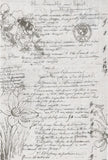 Natural History Script Decoupage Tissue