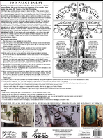 Queen of the Nile Inlay 8 Sheet - 12x16 Pad
