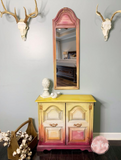 Sunset Kisses: Cabinet with Mirror-SOLD