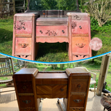 Faith: Vintage Vanity With Large Mirror-SOLD