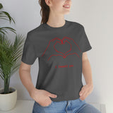 I Heart You Unisex Jersey Short Sleeve Tee