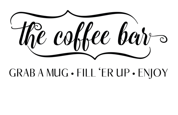 Printable: Coffee Bar Fill 'Er Up