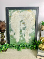 Angel wings wall art
