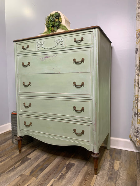 Carina: Five Drawer Chest-SOLD