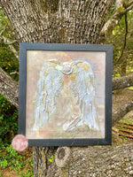 Angel wings wall art