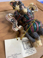 Vintage 3D Collectible Joanne West Ornaments