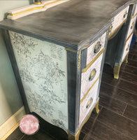 Jean: Vintage Vanity With Mirror-SOLD