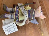 Vintage 3D Collectible Joanne West Ornaments